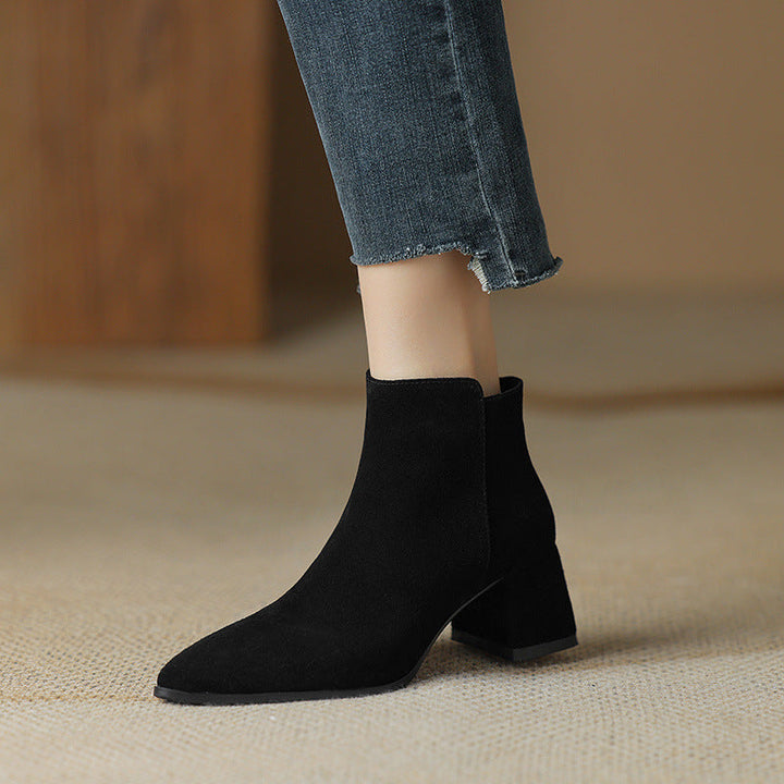 Trish | Suede Boots