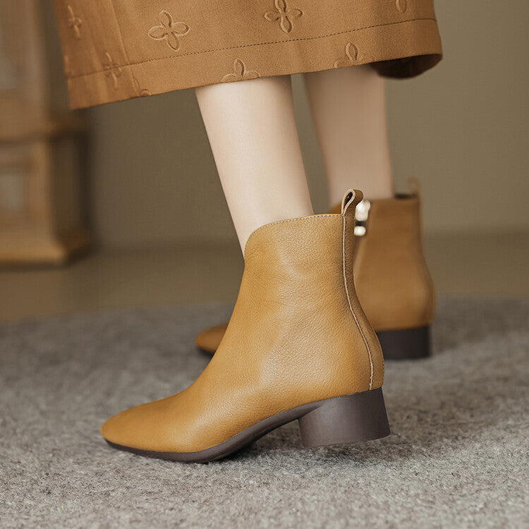 Catherine | Leather Boots