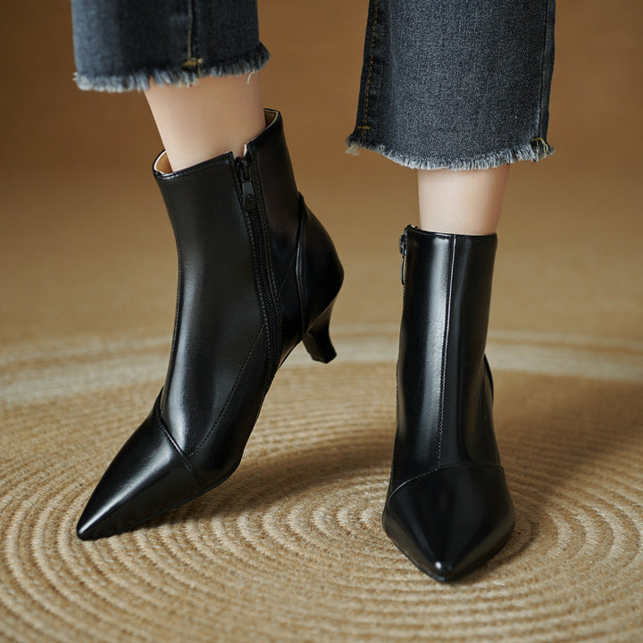 Rhonda | Leather Boots
