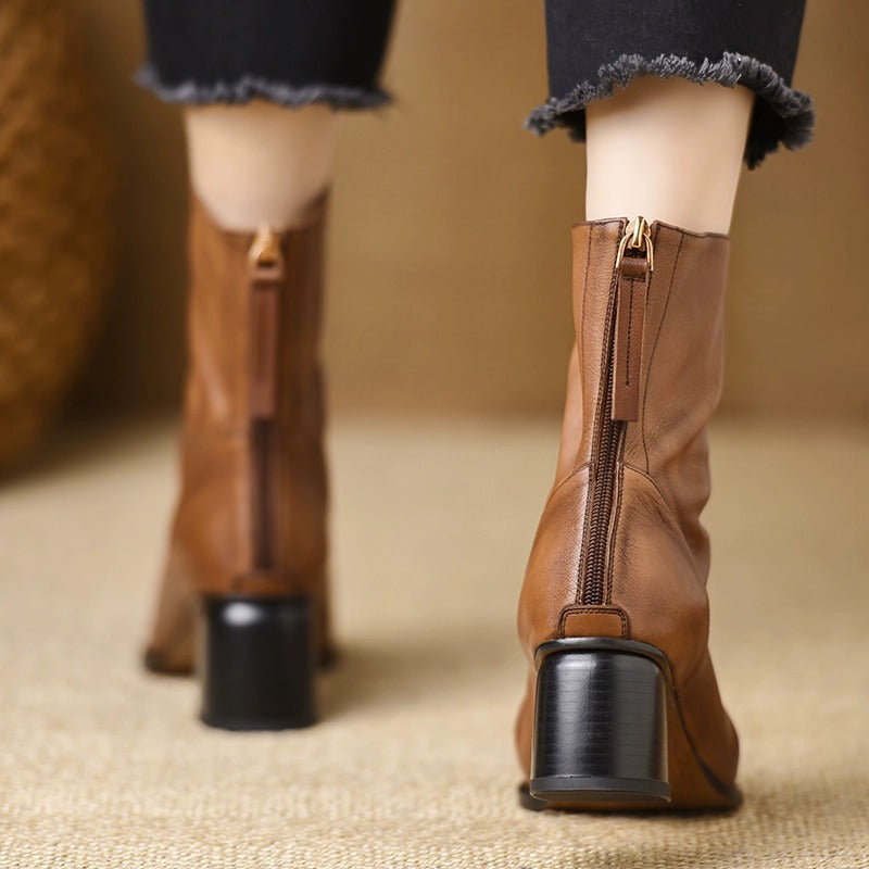 Julie | Leather Boots