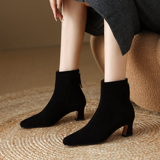 Faye | Suede Boots