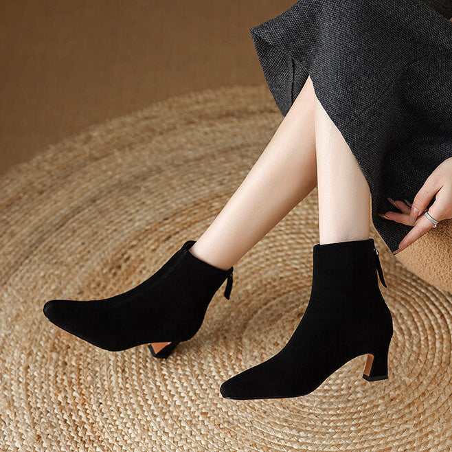 Faye | Suede Boots
