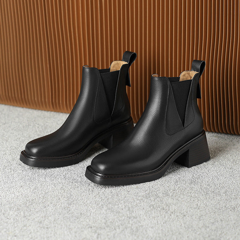 Yvonne | Leather Boots