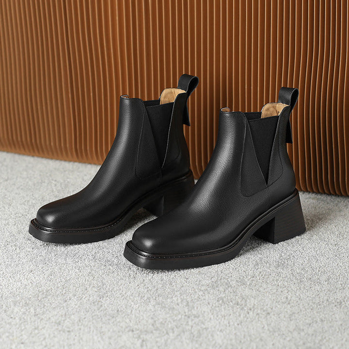 Yvonne | Leather Boots