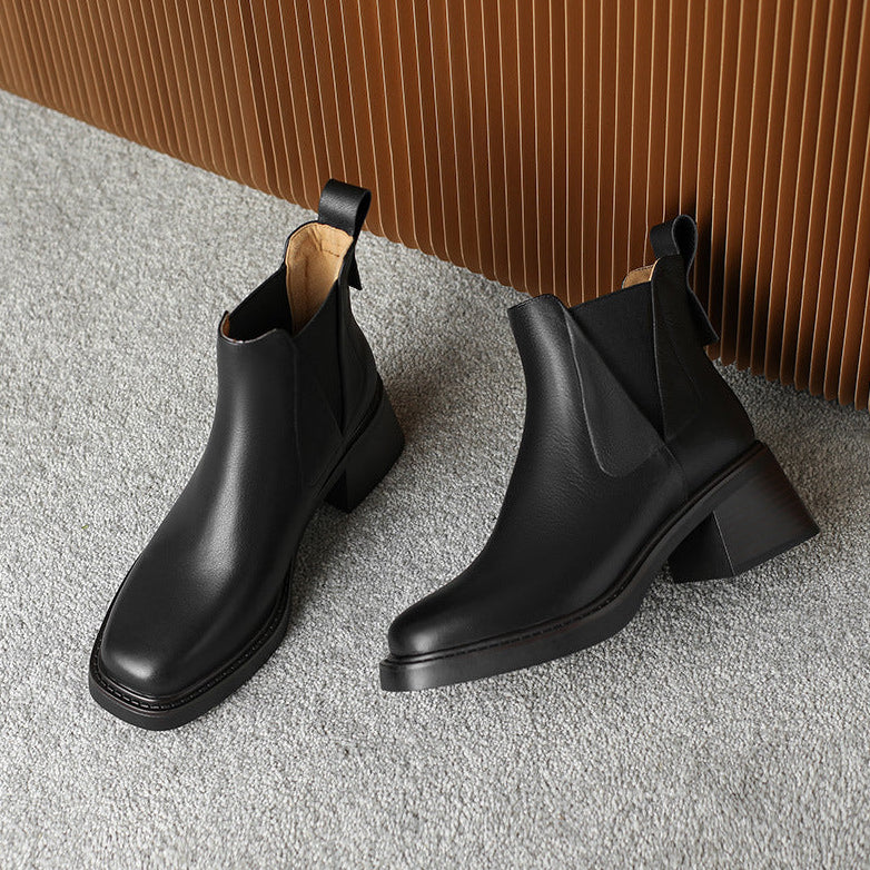 Yvonne | Leather Boots