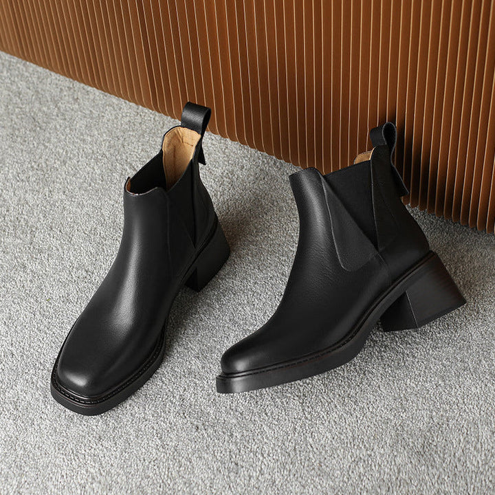 Yvonne | Leather Boots