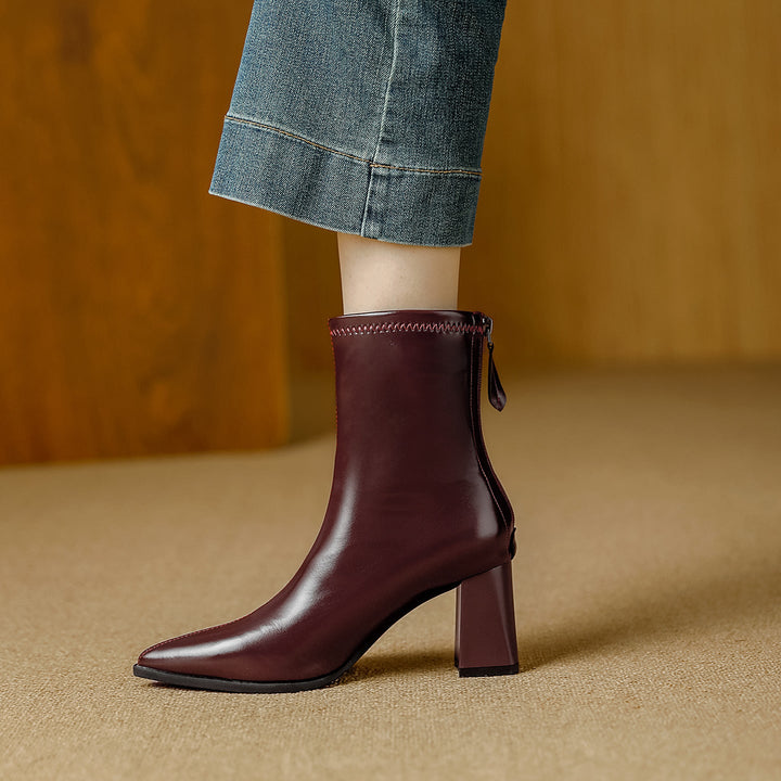 Pamela | Leather Boots