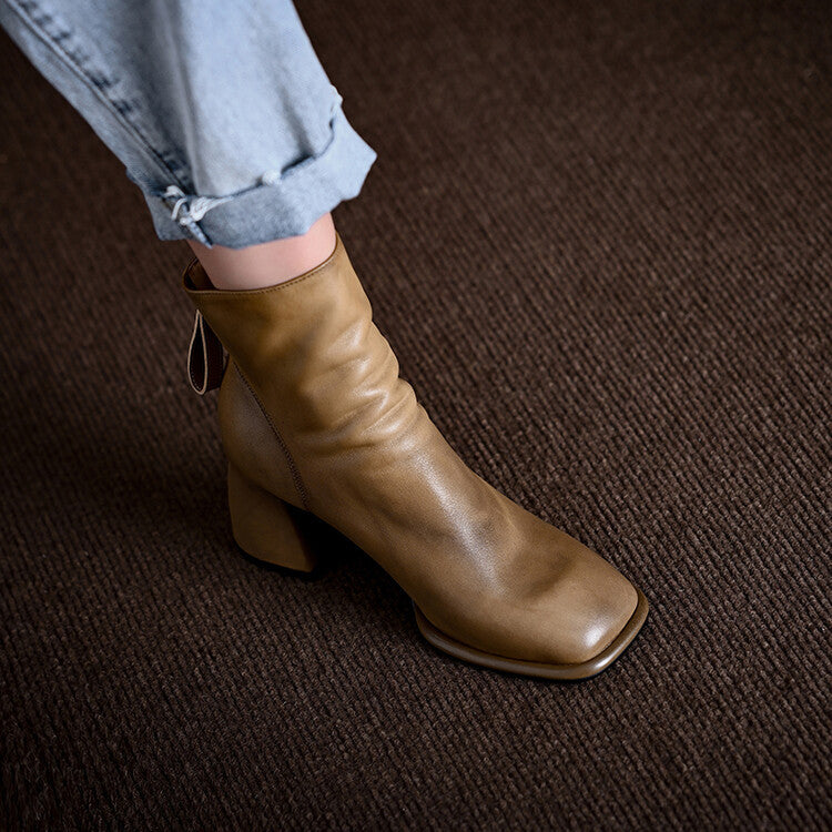 Kathryn | Leather Boots