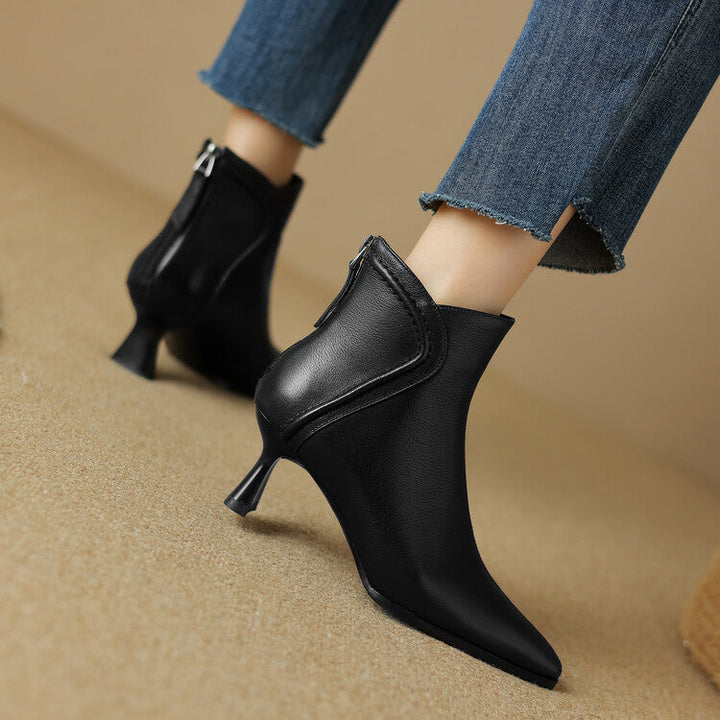Noelene | Leather Boots