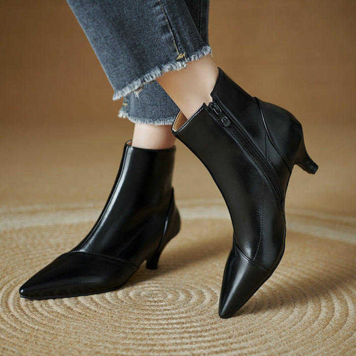Rhonda | Leather Boots