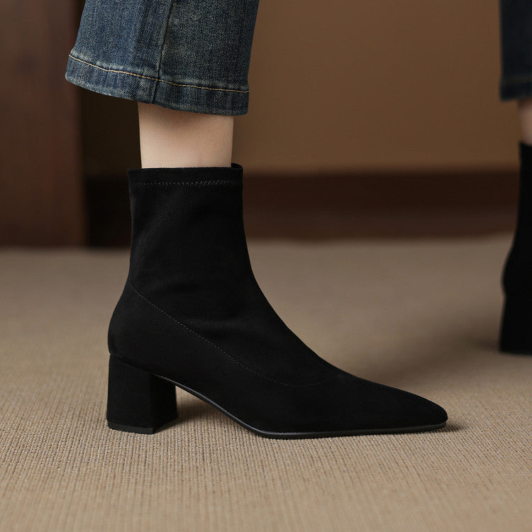Cheryl | Suede Boots