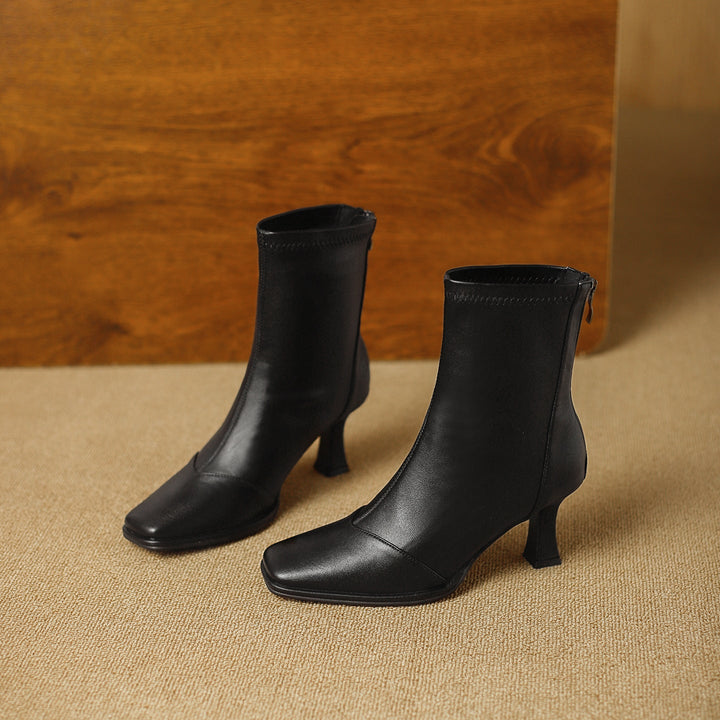 Colleen | Leather Boots