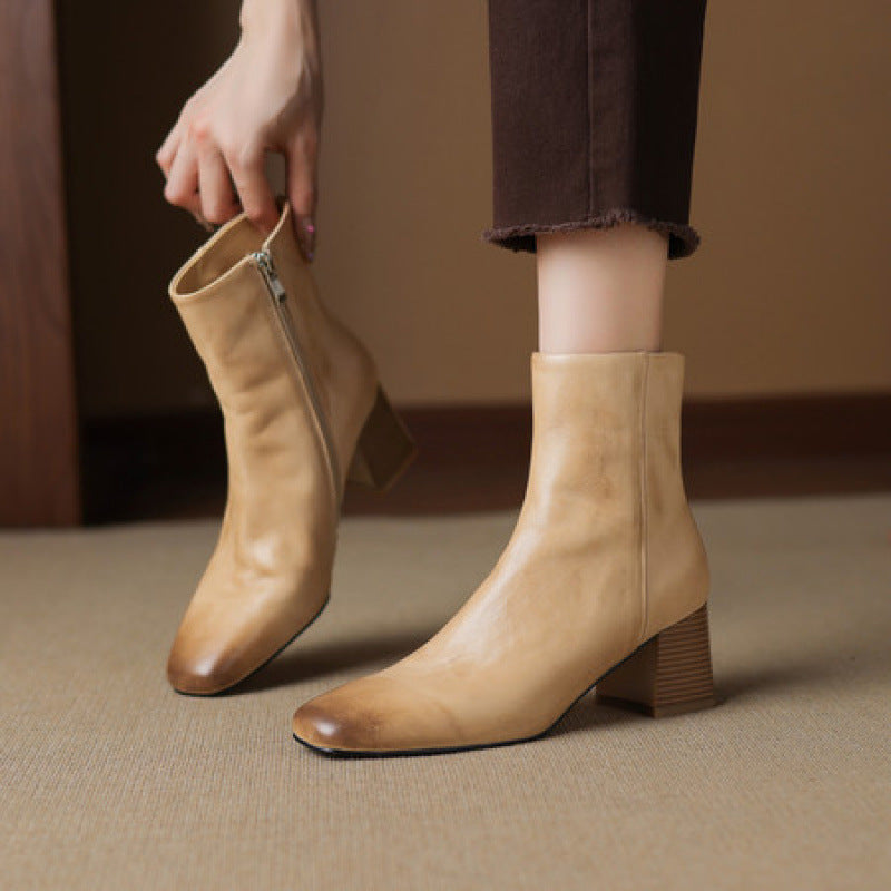 Bernadette | Leather Boots