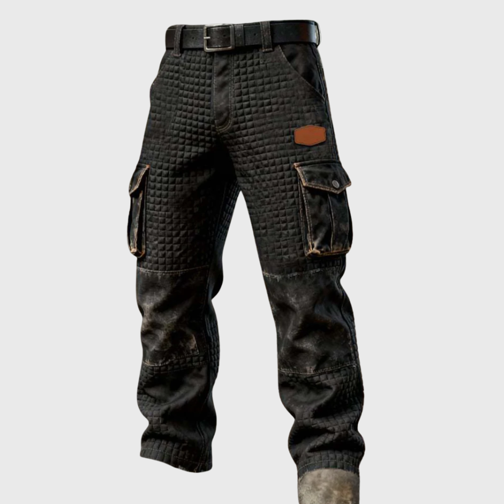 Waffle Cargo Trousers