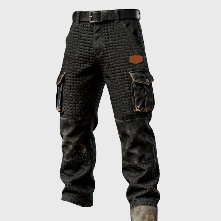 Waffle Cargo Trousers