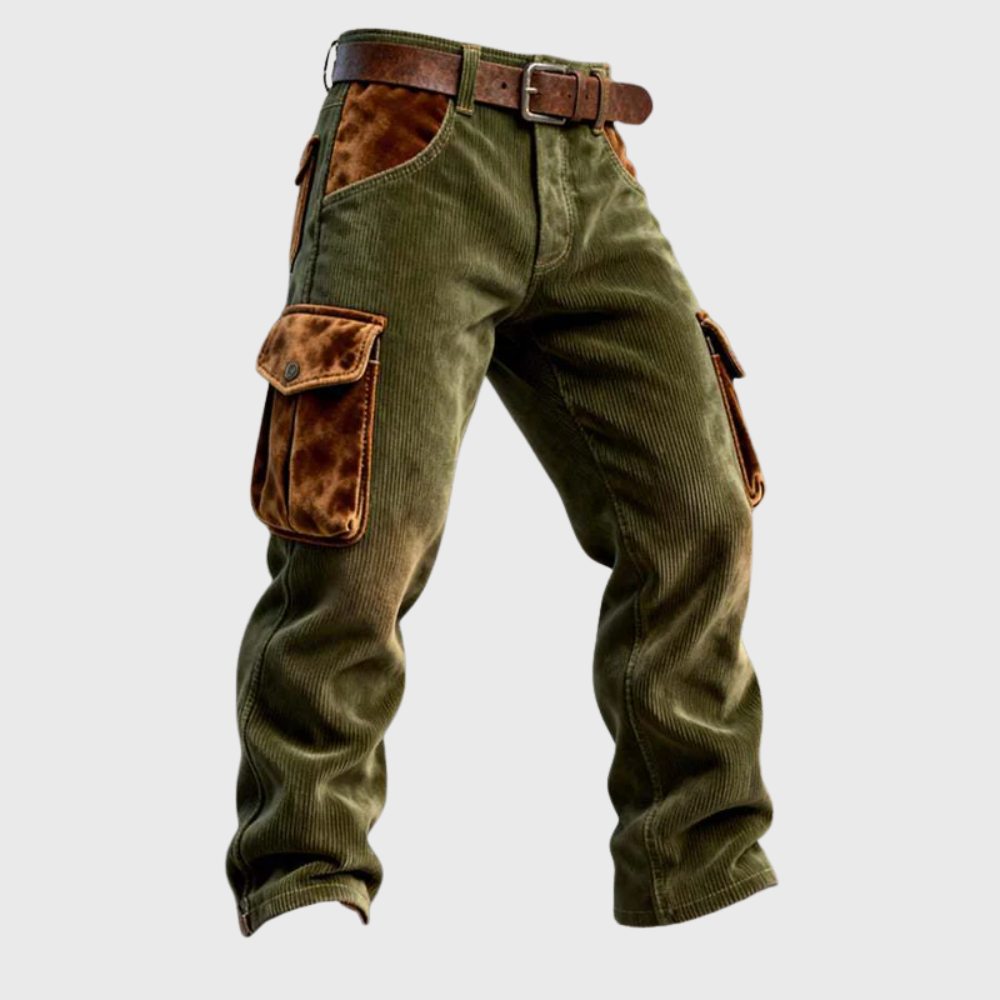 Hunter Green Cargo Trouser