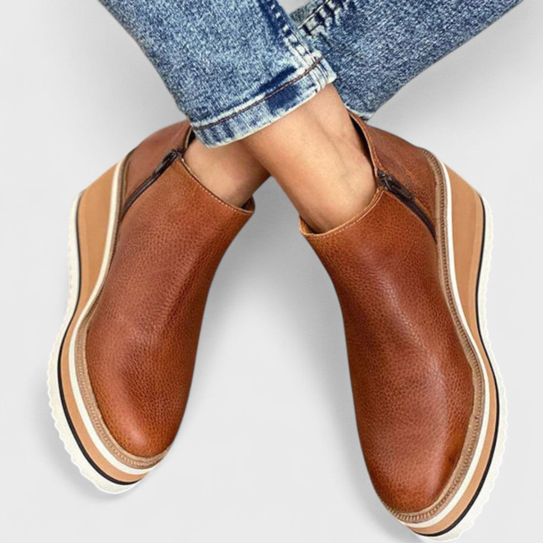 Water-Resistant Leather Shoes