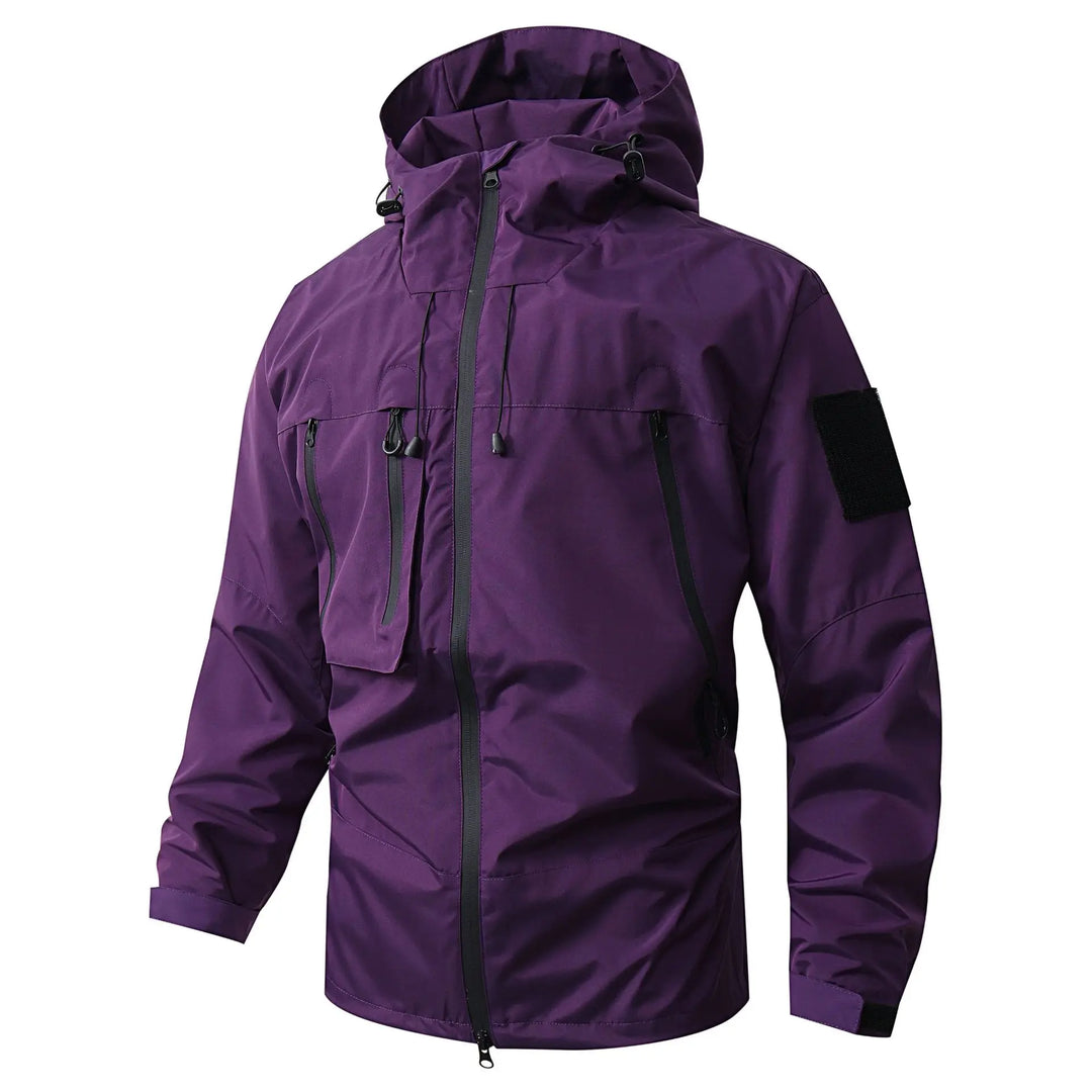 Waterproof Hooded Rain Jacket