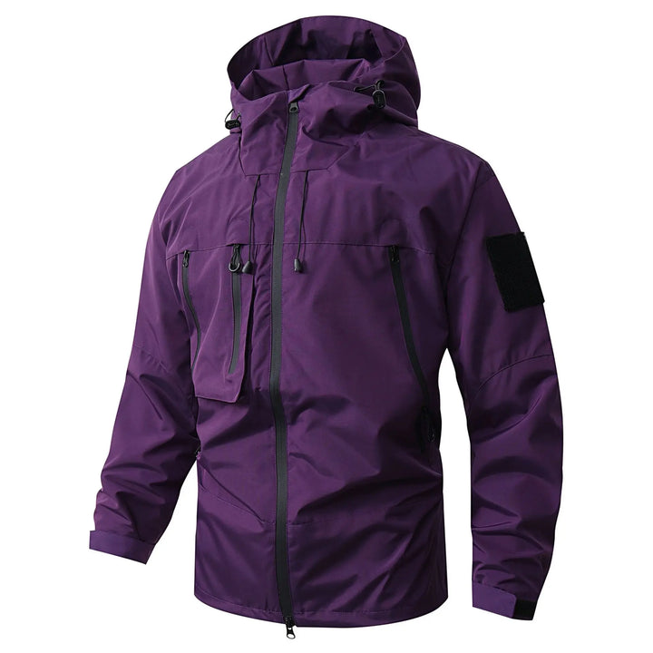 Waterproof Hooded Rain Jacket