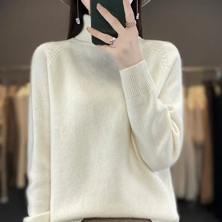 Alice | Pull en cachemire col montant (kopie)