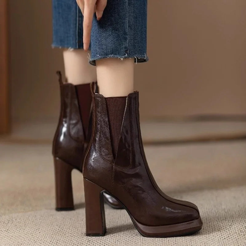 Lorraine | Leather Boots