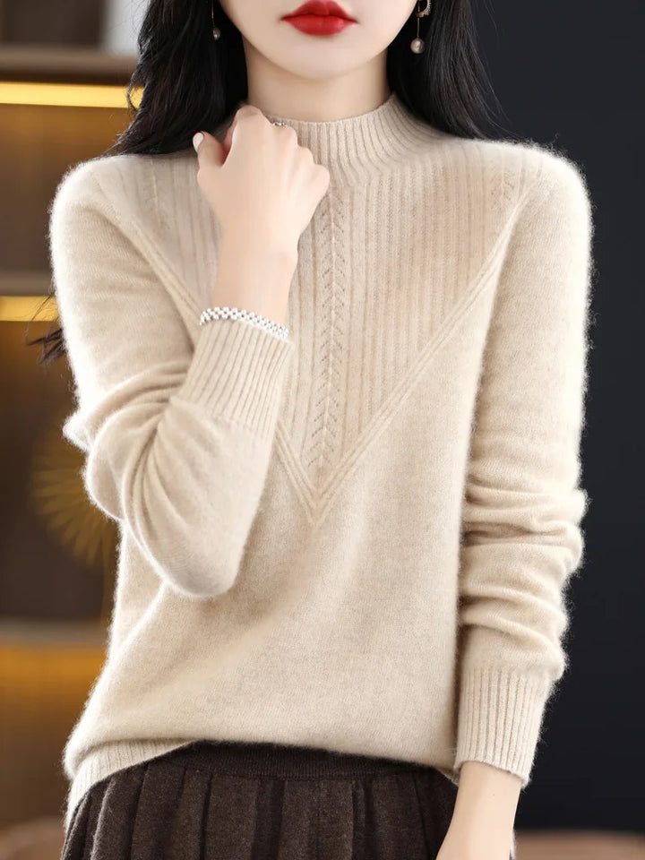 Ribbed Cashmere Crew-Neck Jumper