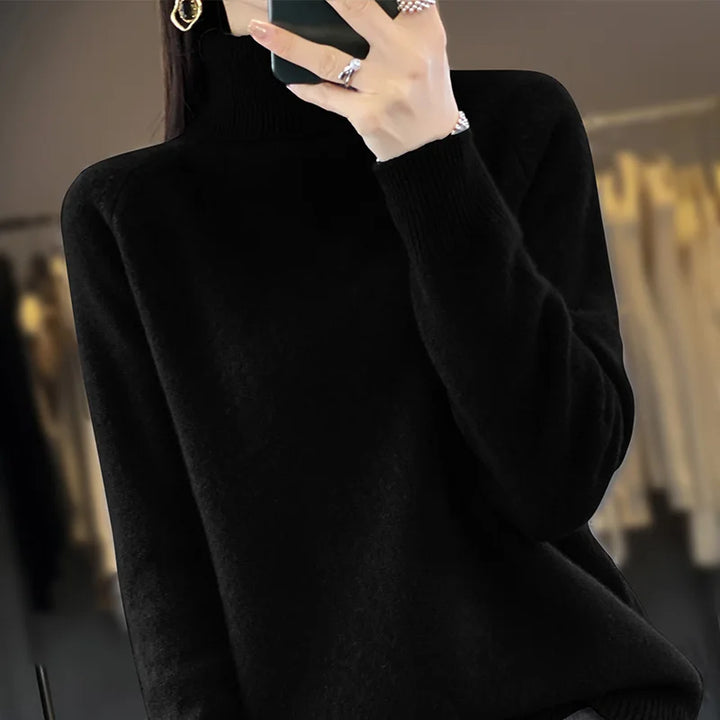 Alice | Pull en cachemire col montant (kopie)