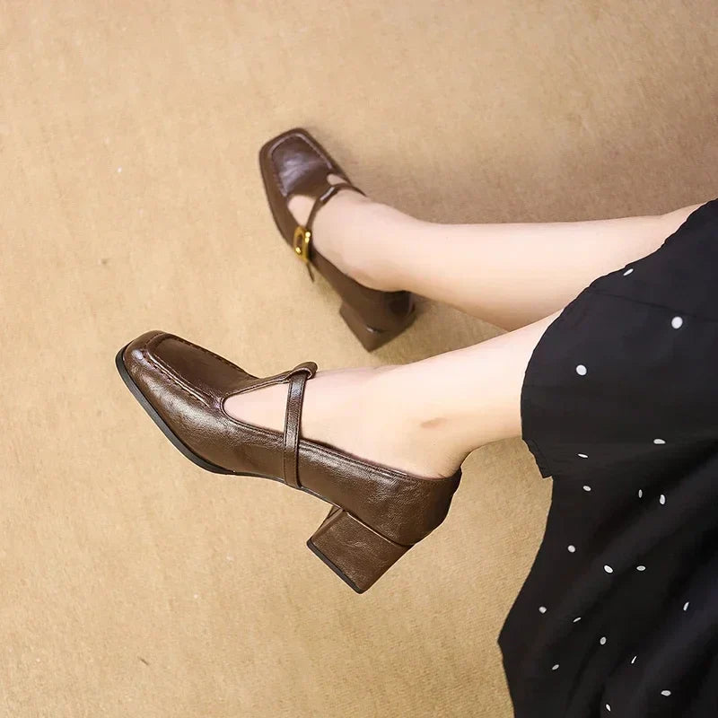 French-Inspired Mary Janes