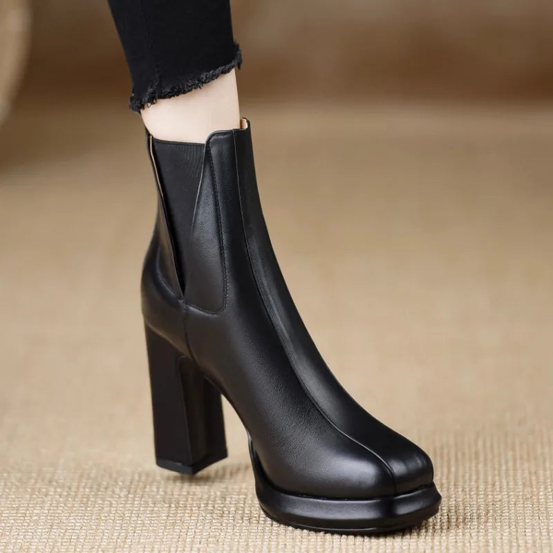 Lorraine | Leather Boots