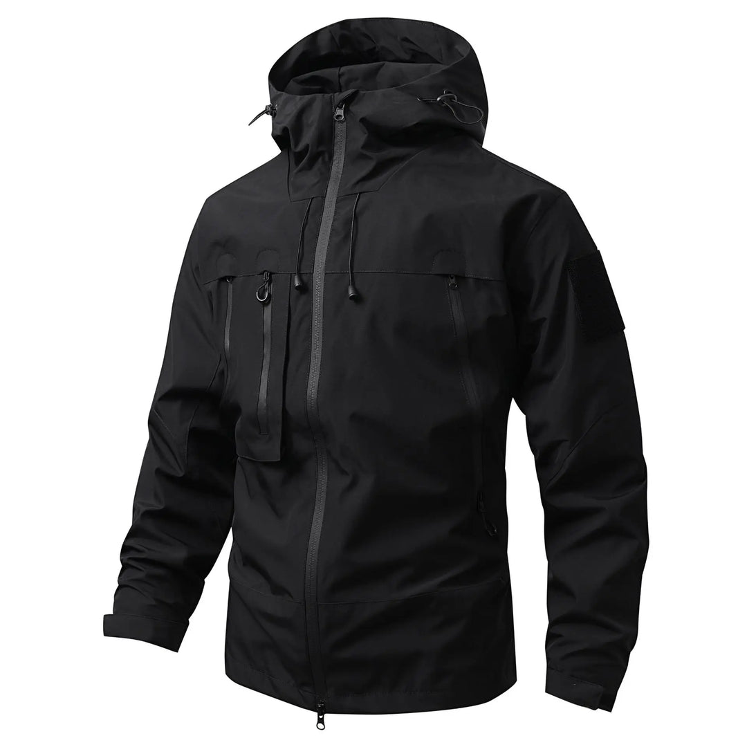 Waterproof Hooded Rain Jacket