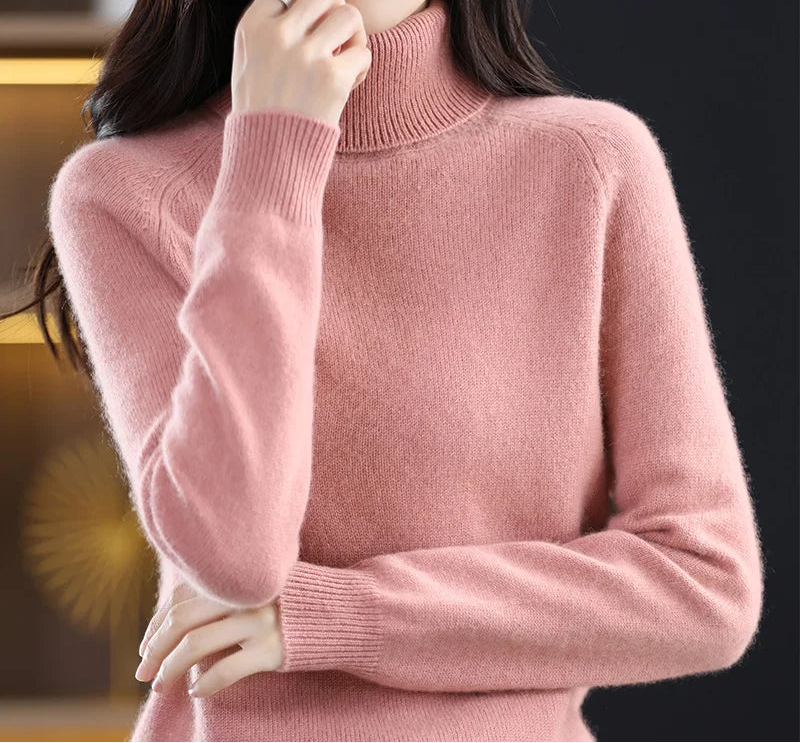 Alice | Pull en cachemire col montant (kopie)