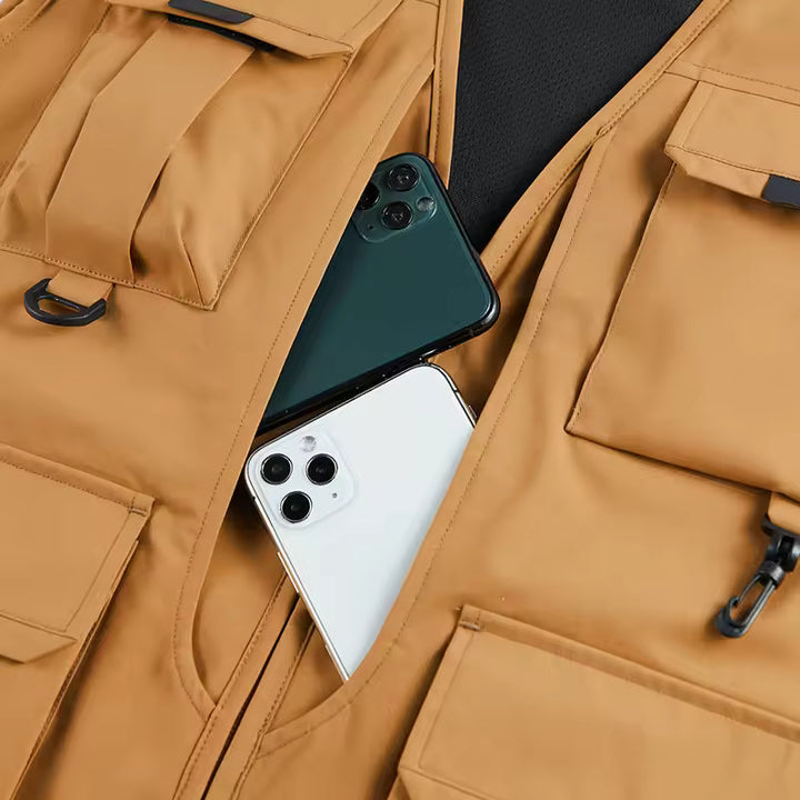 Multi-Pocket Cargo Vest