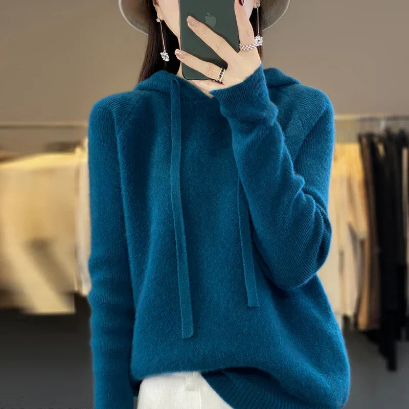 Cashmere Hooded Jumper