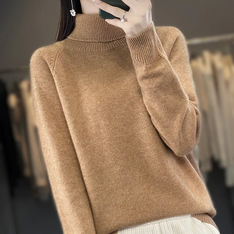 Alice | Pull en cachemire col montant (kopie)