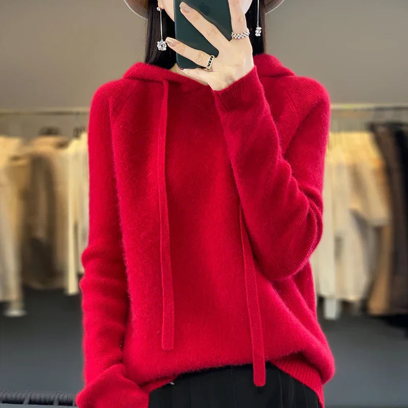 Cashmere Hooded Jumper