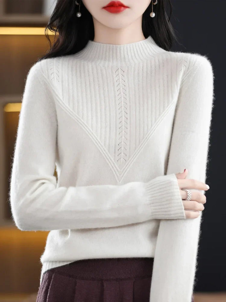 Ribbed Cashmere Crew-Neck Jumper