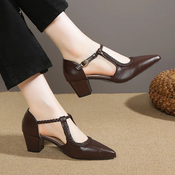 Classic T-Strap Shoes