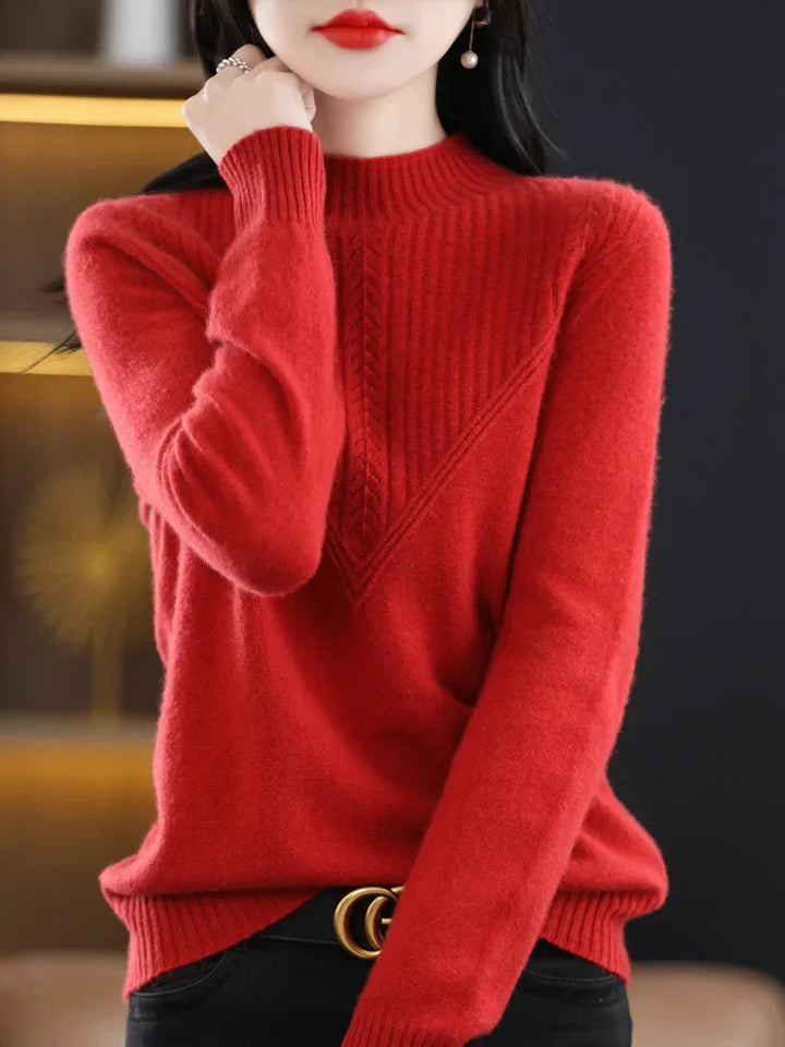 Ribbed Cashmere Crew-Neck Jumper