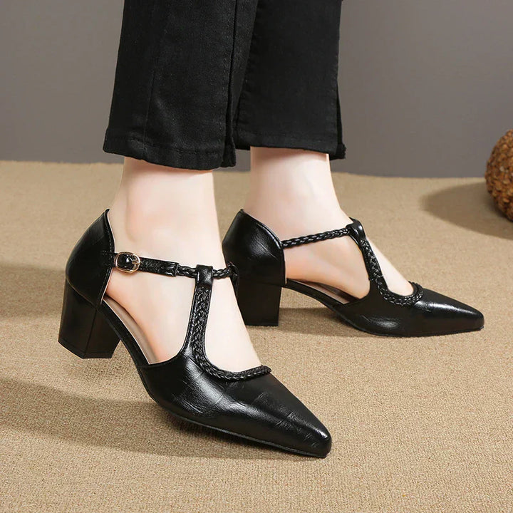 Classic T-Strap Shoes