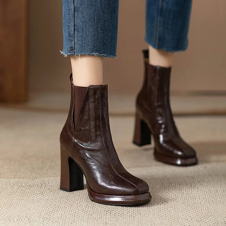 Lorraine | Leather Boots