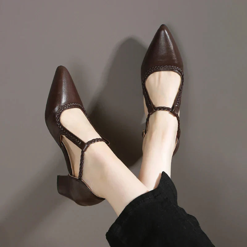 Classic T-Strap Shoes