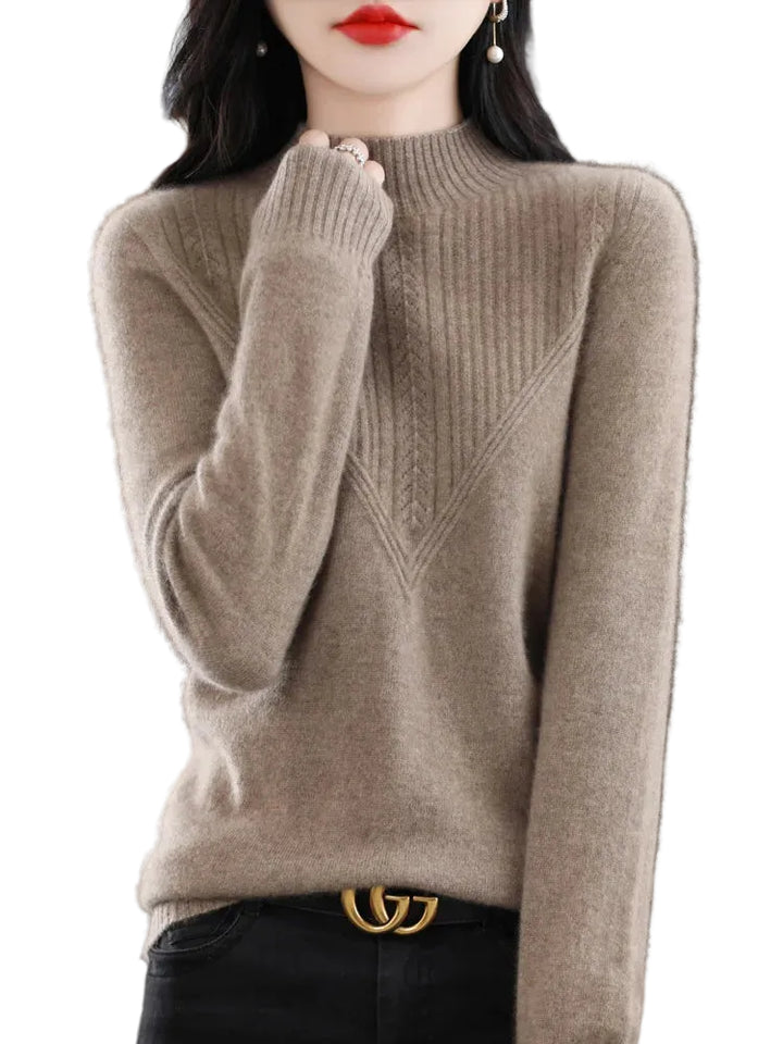 Ribbed Cashmere Crew-Neck Jumper
