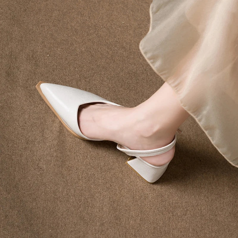 Comfort Leather Heels