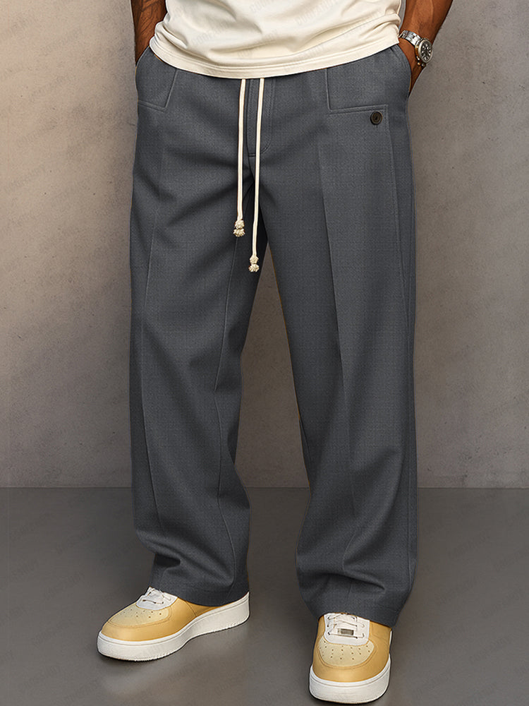 DUCHÊNE BORDEAUX | PANTALON ÉLÉGANT À CORDON