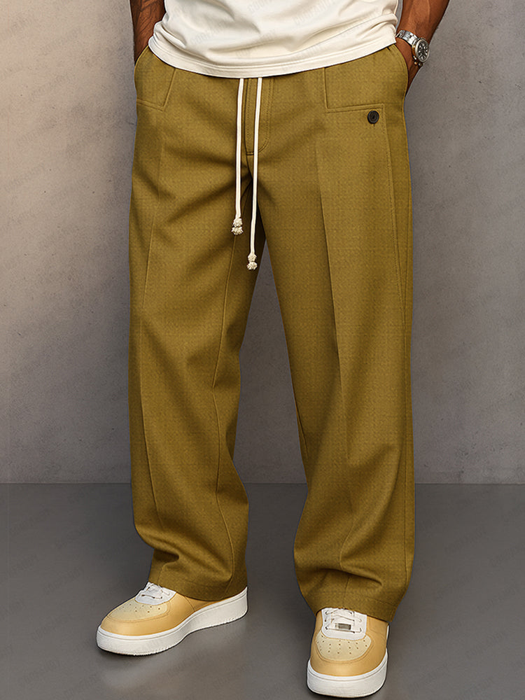 DUCHÊNE BORDEAUX | PANTALON ÉLÉGANT À CORDON