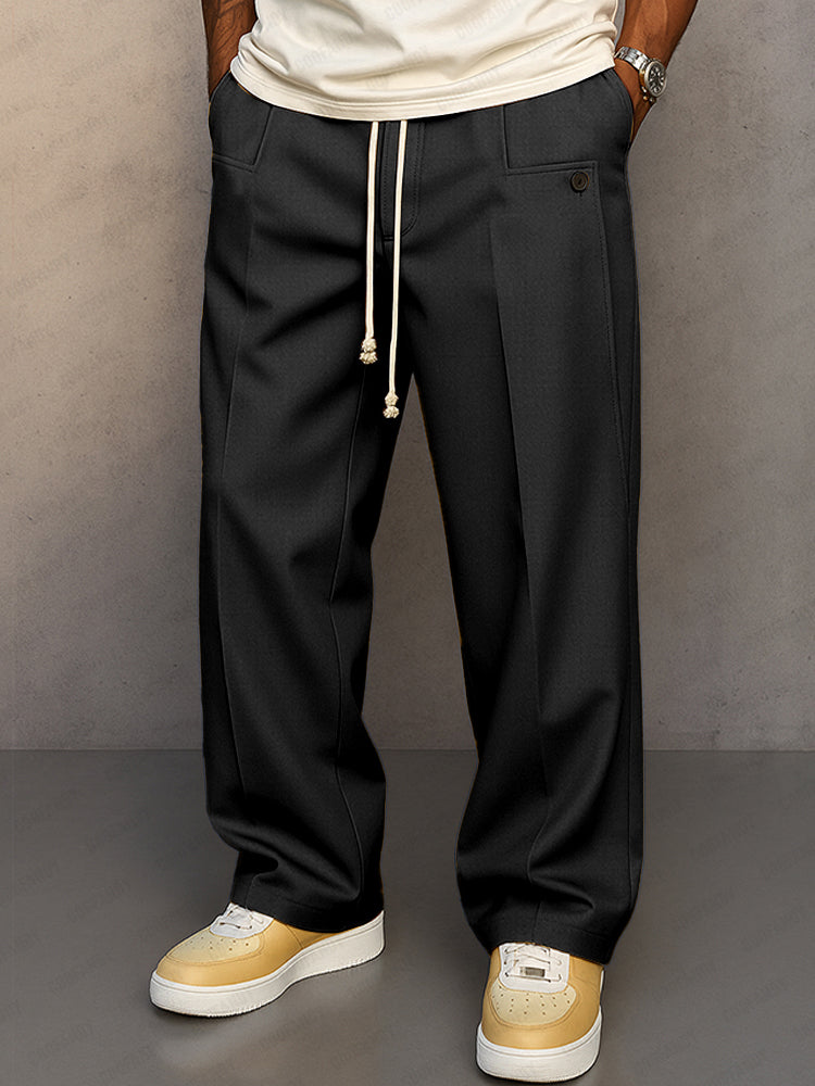 DUCHÊNE BORDEAUX | PANTALON ÉLÉGANT À CORDON