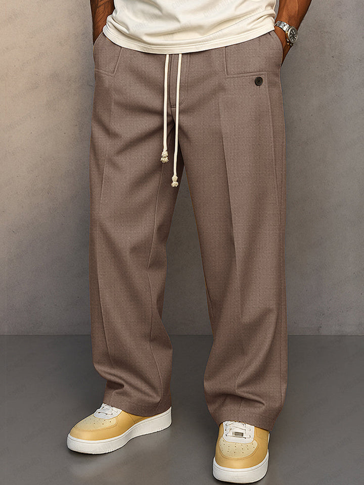 DUCHÊNE BORDEAUX | PANTALON ÉLÉGANT À CORDON