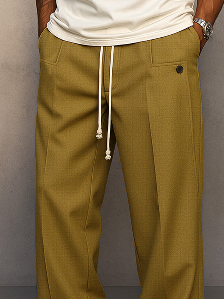DUCHÊNE BORDEAUX | PANTALON ÉLÉGANT À CORDON