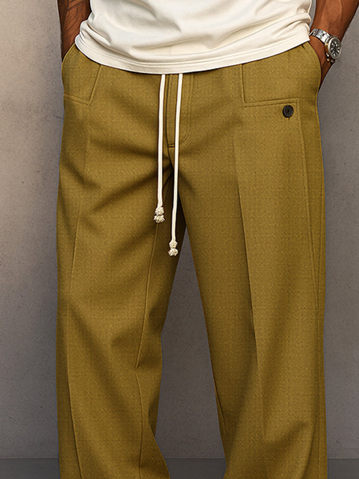 DUCHÊNE BORDEAUX | PANTALON ÉLÉGANT À CORDON