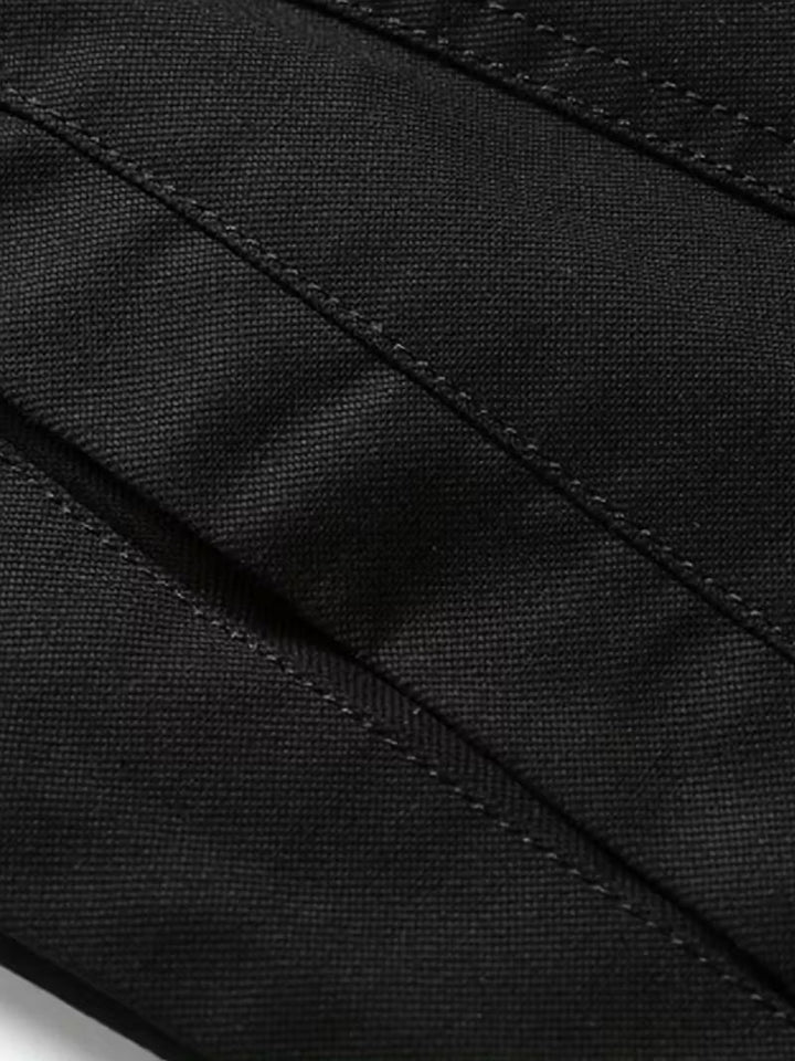 Stand-Collar Cotton Jacket